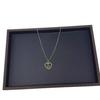 Beige Walnut Grain Wood Jewelry Display Tray for Earrings, Necklaces, and Bracelets