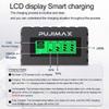 PUJIMAX LCD Intelligent Display Charger PJ-LCD005 for 1-4 AA/AAA Ni-MH/Ni-CD Batteries