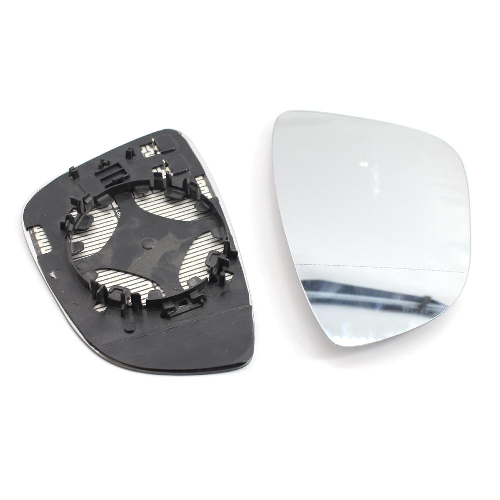 Car White Left Right Heated Wing Rear Mirror Glass For VW Jetta MK7 Passat B7 CC Bora Bettle Scirocco 3C8857521