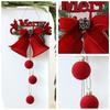Santa Bell Pendant Christmas Tree Bells Christmas Celebration 36*19.5cm Versatile Home Decor Charming Bell Pendants