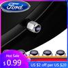New 2026 Car Sticker Ford New 2025 Hot 5pc Metal Car Logo Tire Wheel Cap Air Valve Stem Cover For Ford Fiesta Focus 3 4 MK3 MK4