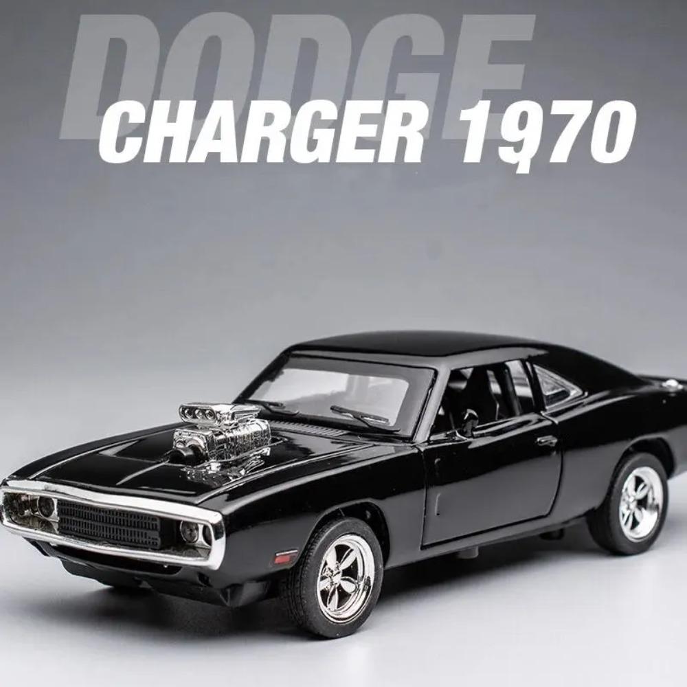 1:Scala 32 CHARGER 1970 Modello di Auto in Lega pressofusa Veicoli Mini Tirare Indietro Giocattoli per Bambini Collezionisti Amanti