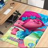 Custom Name Trolls Printed Carpet, for Office Chair Living Room Bedroom Kitchen Room Decor Gifts.