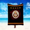 Galatasaray SK Pattern Blanket, Cozy Blanket for All-Season Comfort on Sofas, Beds, Office, Car, Camping and Travel
