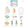 Simulation Wooden Educational Kids Children Cleaning Games Makeup Set Pretend Play Hairdressing Tools Toys for Children Girls