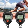 Precision Timer Tools with Lanyard Digital Stopwatch Timer Outdoor Sports Training Timer Handheld Chronograph Stop Watch