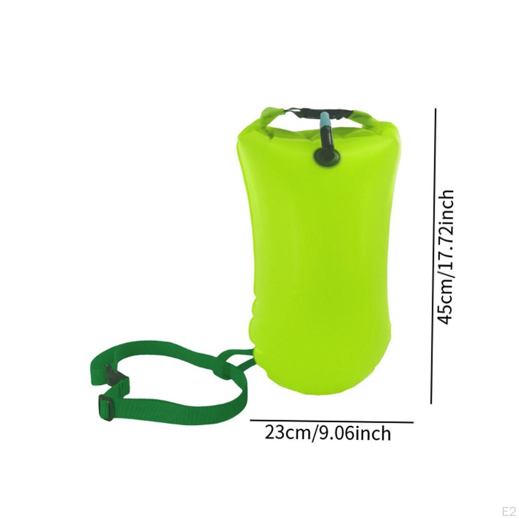 Schwimmboje Schwimmkörper Trockensack PVC Vollständig Wasserdicht Abnehmbar Gut Sichtbare Ausrüstung für Offenes Wasser