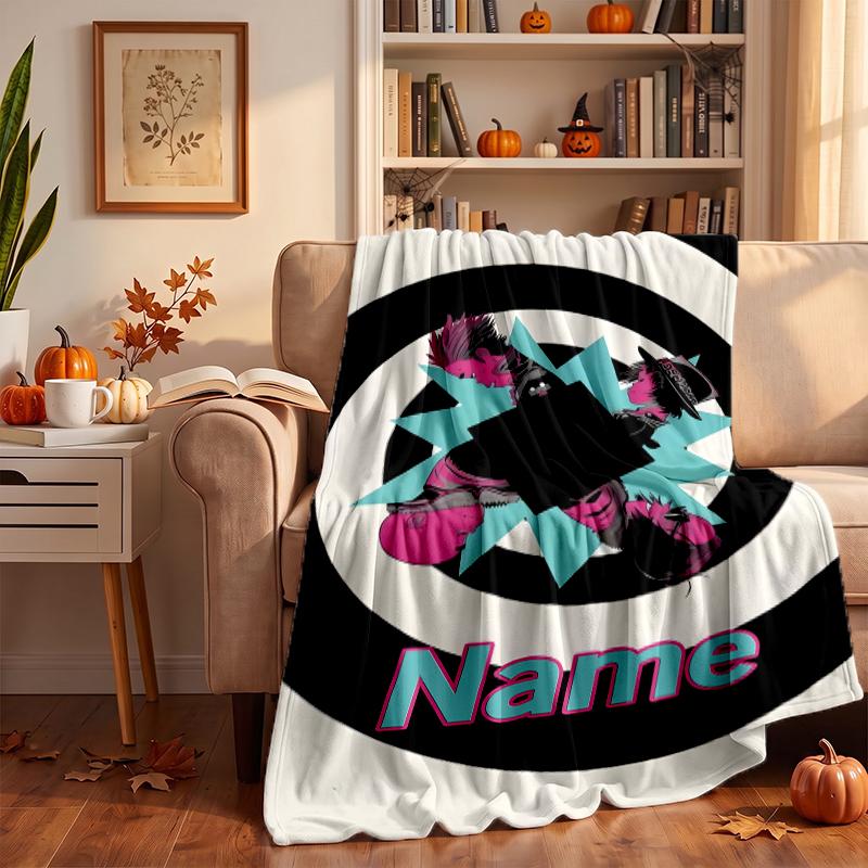 Gorillaz Custom Flannel Blankets Soft Warm Cozy Throws for Home Decor Holiday Gifts