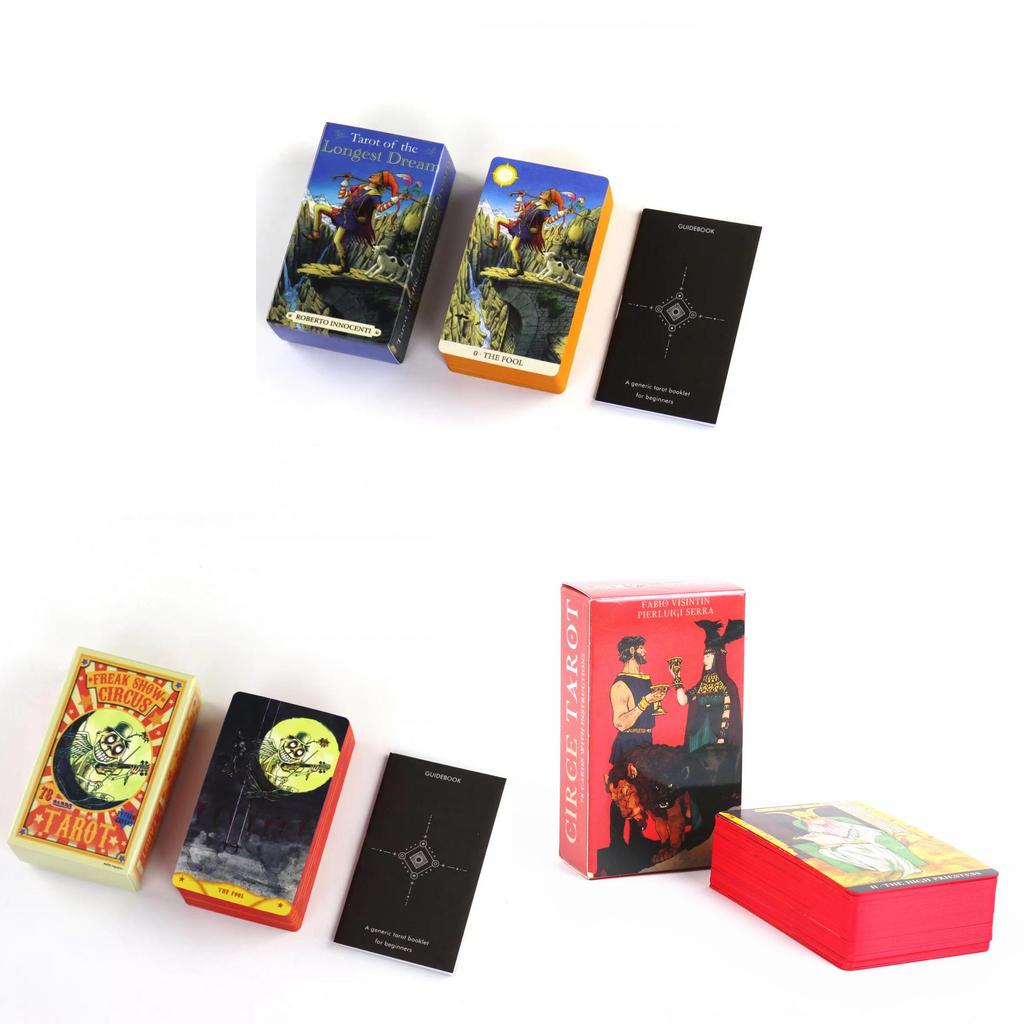 Symbolic Soul Tarot Cards With Paper Booklet For Card Reading And Meditation