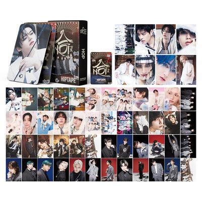 New 55Pcs Collection Card Holder (Hop) Support Lomo Card Skzoo Kpop Skid Collection Postcard Small Card For Kids Adults Children's Birthday Gift