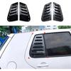 Rear Window Louver Shutter Compatible with Volkswagen Golf 4 MK4 1997-2006 Side Air Vents Shutter Cover Trim Exterior Accessories(Carbon Fiber