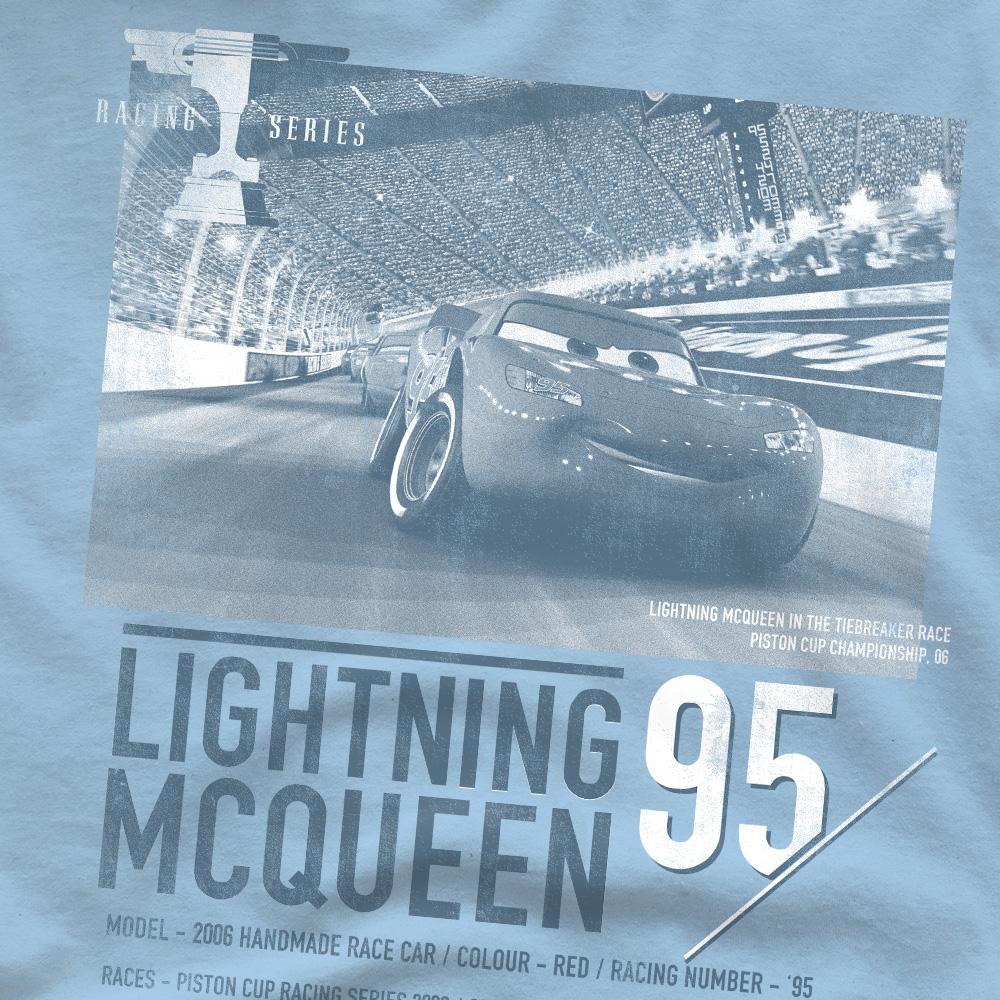 Cars Mens Racing Series Lightning McQueen T-Shirt