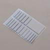 18pcs Different Sizes Silicone Invisible Clear Ring Size Regulator Resizer Loose Rings Reducer Ring Sizer Fit Any Rings Jewelry