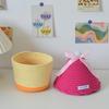 Playful Cartoon Cotton Storage Box Kids Toy Organizers Portable Portable Container For School Supplies Home Decors