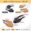shymie Knuckle Guards for Motorcycles, Universal Hand Guards, Smoke Visor, Windshield, Custom Parts, Rain Guard, Left and Right Set, Black