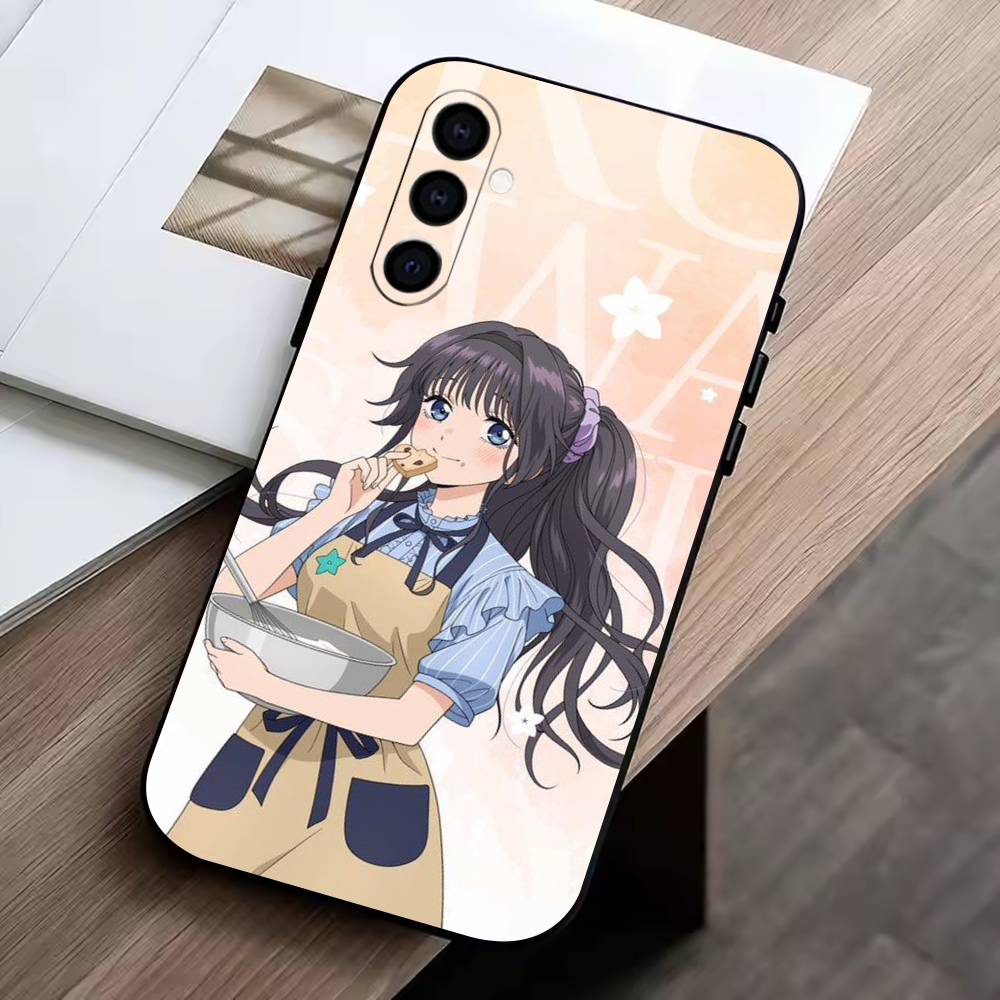 Kaoruko W-Waguri  Phone Case For Samsung Galaxy A73,A72,A71,A70,A53,A52,A51,Others Soft Black Cover