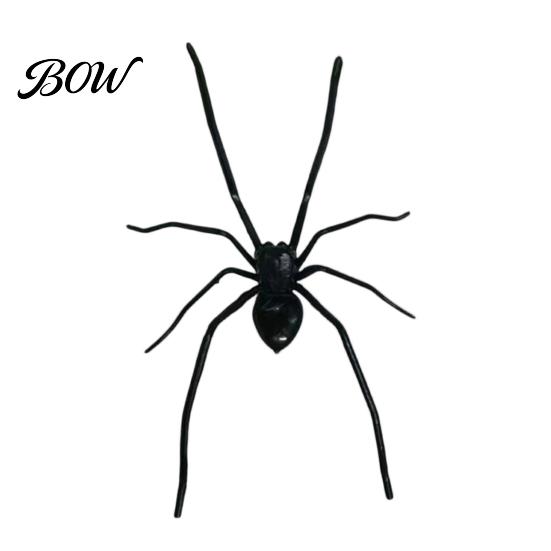 Halloween Home Decoration 3D Spider Fridge Magnet, Spooky Realistic Magnetic for Themed Decor Refrigerator, Car Surface, Garage Door, Parties, Office