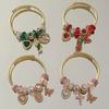 Braccialetti in Acciaio Religiosi con Croce e Motivi Floreali Gioielli da Donna per Regalo