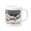 Utagawa from the Stations of the Photo Mug Hiroshige's "Kambara, Fifty-three Tokaido" Mug (Ukiyo-e Series)