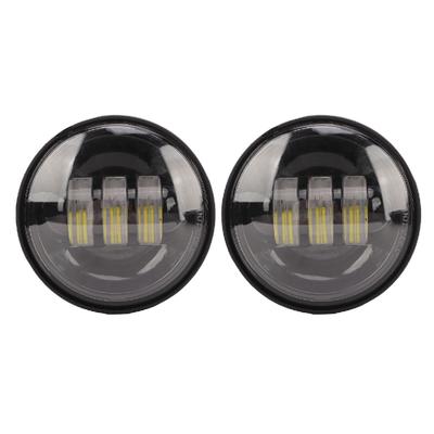 2 יחידות פנסי ערפל LED מנורות אור לבן 4.5 אינץ' עמיד למים IP67 10 עד 32V 30W פנסי ערפל לנהיגה עבור