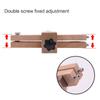 Wooden Adjusting Leather Strap Belt Cutter Leather Strap Cutter With 5 Blades Diy Hand Leather Belt Cutting Craft Tools