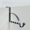 Door Rear Hook Clothes Coat Hat Towel Hanger Door Back Wall Mounted Hooks Cabinet Wardrobe Metal Clothes Hat Home Storage