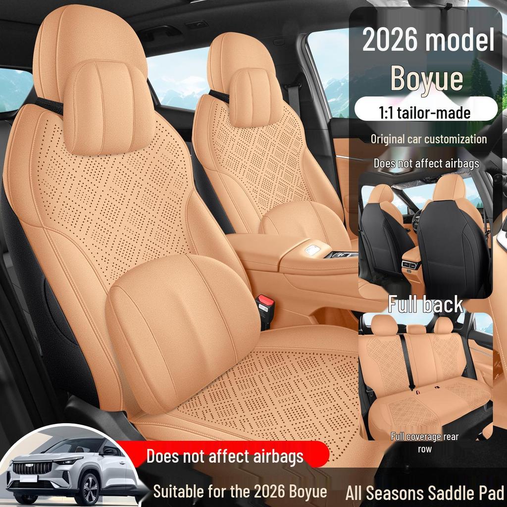 Idealna do Geely Boyue 2026, ta oddychająca pokrowiec na siedzenie zapewnia pełne pokrycie i jest idealna do ulepszenia wnętrza Twojego samochodu.