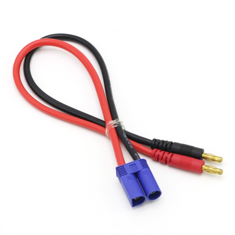 Imax B6 Charge Line 4.0mm Banana Plug to Amass MPX AS150 XT90 TRX XT60 EC5 With 12AWG Silicone Cable 30CM for Rc Lipo Battery