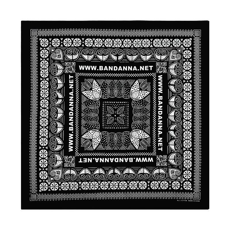 Bandana American Vintage Square Scarf Extra Large Cotton Headscarf Riding Scarf Motorcycle Face Towel Hip Hop Hair Band