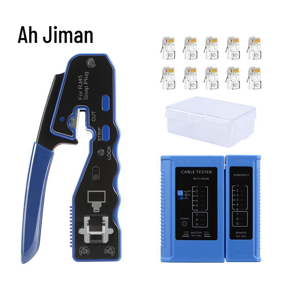 Ajiman CAT6 Crimping Tool Set with Cable Tester