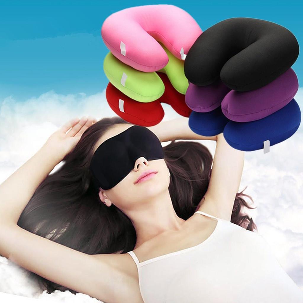Buy Microbeads U Shaped Soft Travel Pillows Sleeping Head Rest Neck