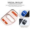 4Pcs Car Door Lock Cover Stainless Steel Protection Accessories For Dacia Duster Logan Sandero Stepway Dokker Lodgy MCV 2019 NN40