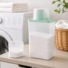 Transparent Washing Powder Storage Box with Measuring Cup Laundry Storage Container
