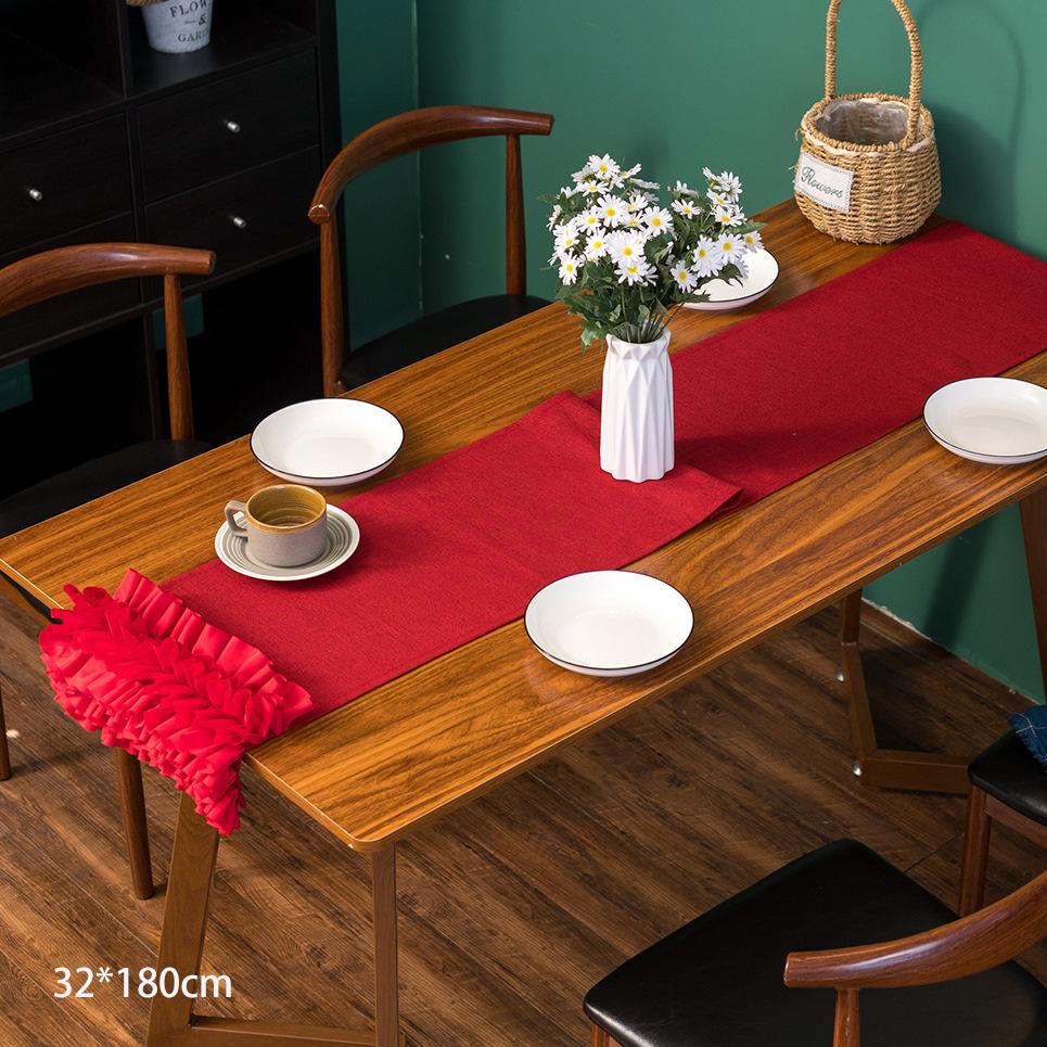 New Christmas Table Mat Flag/Multiple Set Table Mats Living Room Table Decoration Table Mats Western Restaurant Table Cloth