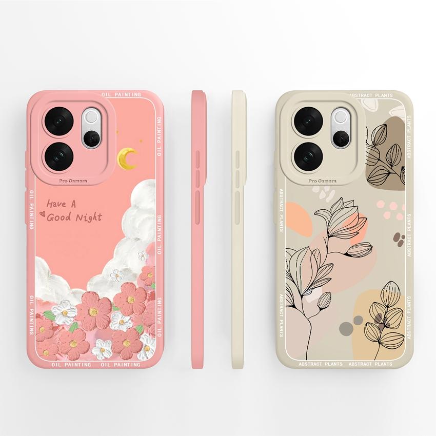 For Vivo V70 FE V60 V50 V40 Lite V30 V20 SE Phone Case Cute Cat Cartoon Camera Protection Anti Drop Housing For Vivo Soft Smooth Liquid Silicone Shell