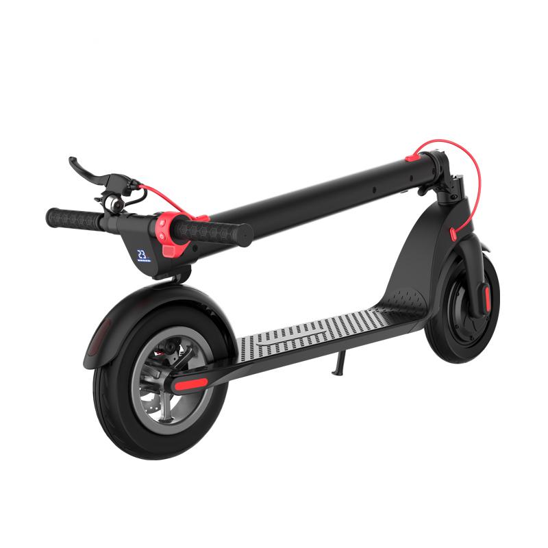 Alnsoor X7 Road Folding EScooter For Adult 36V5AH Battery 350W Motor 10 Inch Silent Tires City Outdoor Electic Bicycle