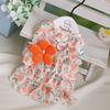 Breathable Female Puppy Dress Sweet Pet Princess Dress Dog Layered Dress  for Small Dog Cat