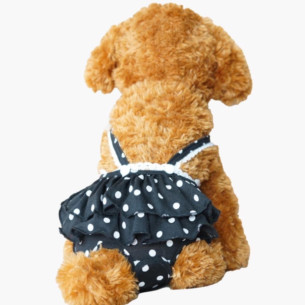 Reusable Female Dog Dot Skirt Washable Dog Physiological Pants Pet Menstrual Pants Pet Supplies