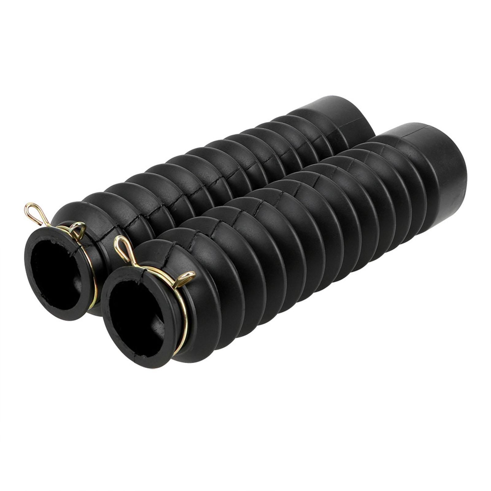 

1 Pair Shock Absorbers Cover Front Fork Cover Gaiters Boot for ZJ125 125 CG125 Easy Installation Shock Protector 1