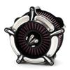 Motorcycle Air Filter Contrast Cut Turbine Air Cleaner Intake Filter For Harley Sportster XL883 1200 1991-2022 Filtre a Air Moto