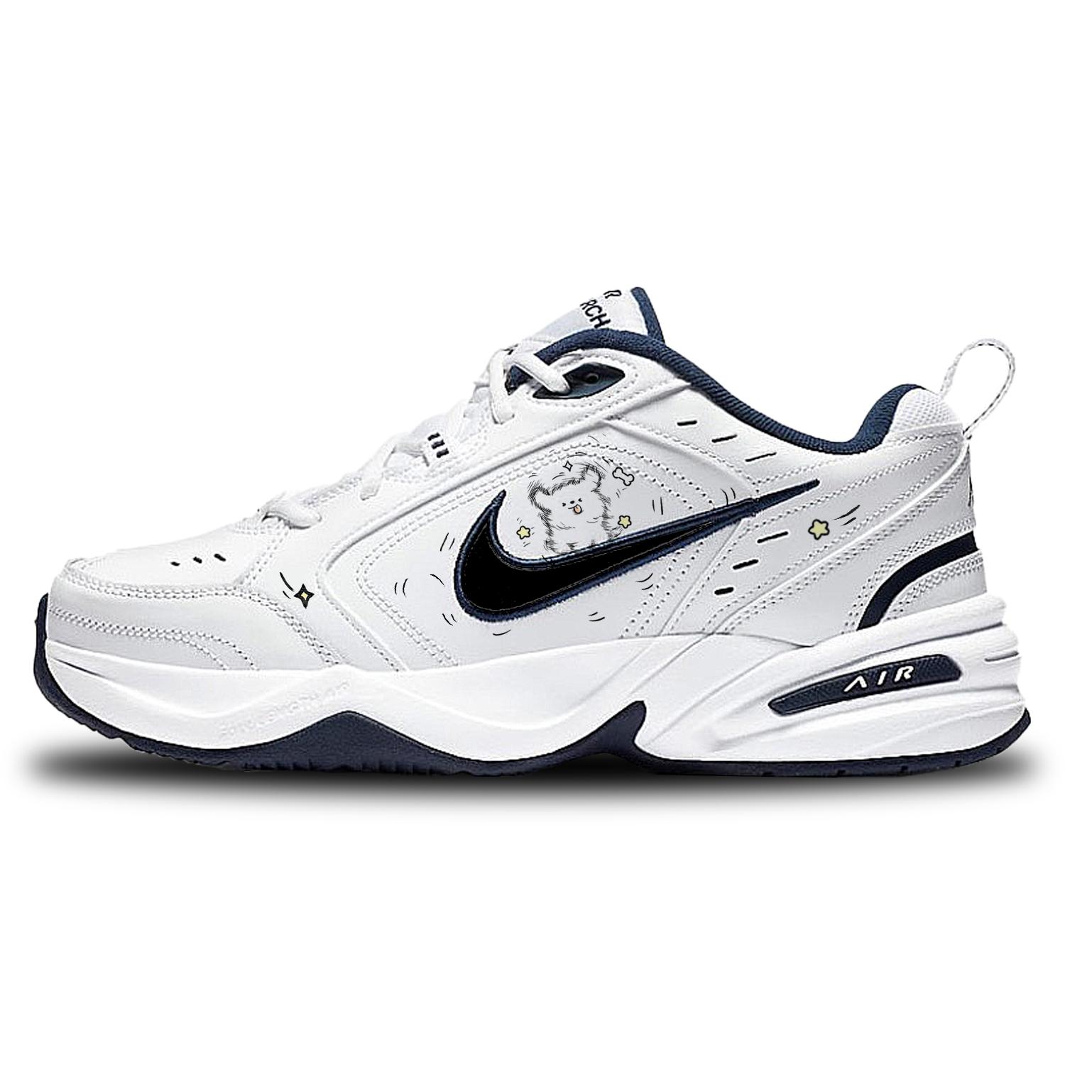 

Nike Air Monarch 4 Scruffy Puppy Slip Resistant Abrasion Resistant Slip Resistant Abrasion Resistant Low top 415445-102(Team298-) 42