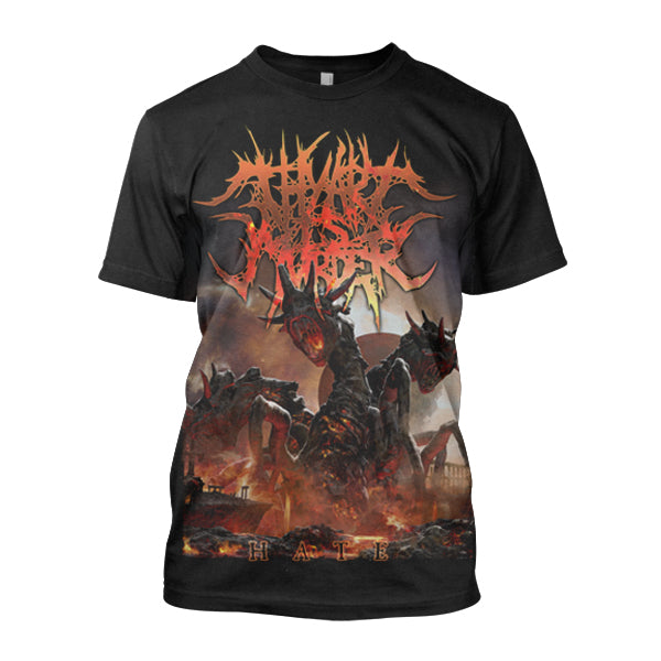 T-shirt in Cotone Grafica Band Art Is Murder Unisex Manica Corta Estiva Marca di Moda Tee Lusso Casual Vintage Retro