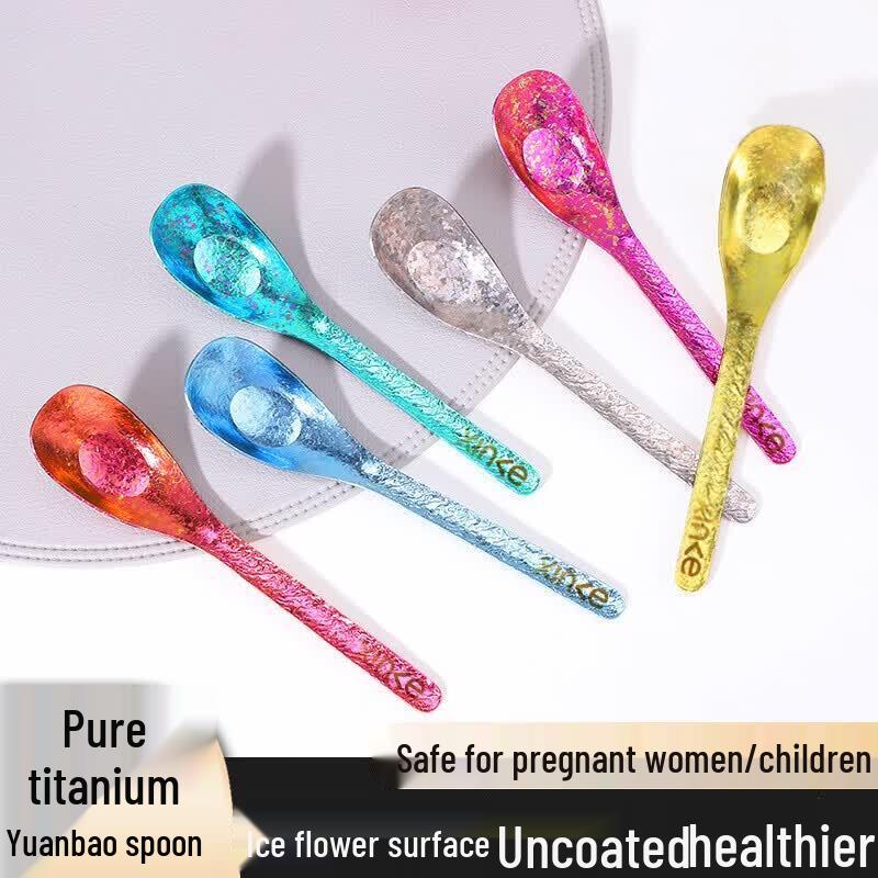Xinke Pure Titanium Ingot Spoon