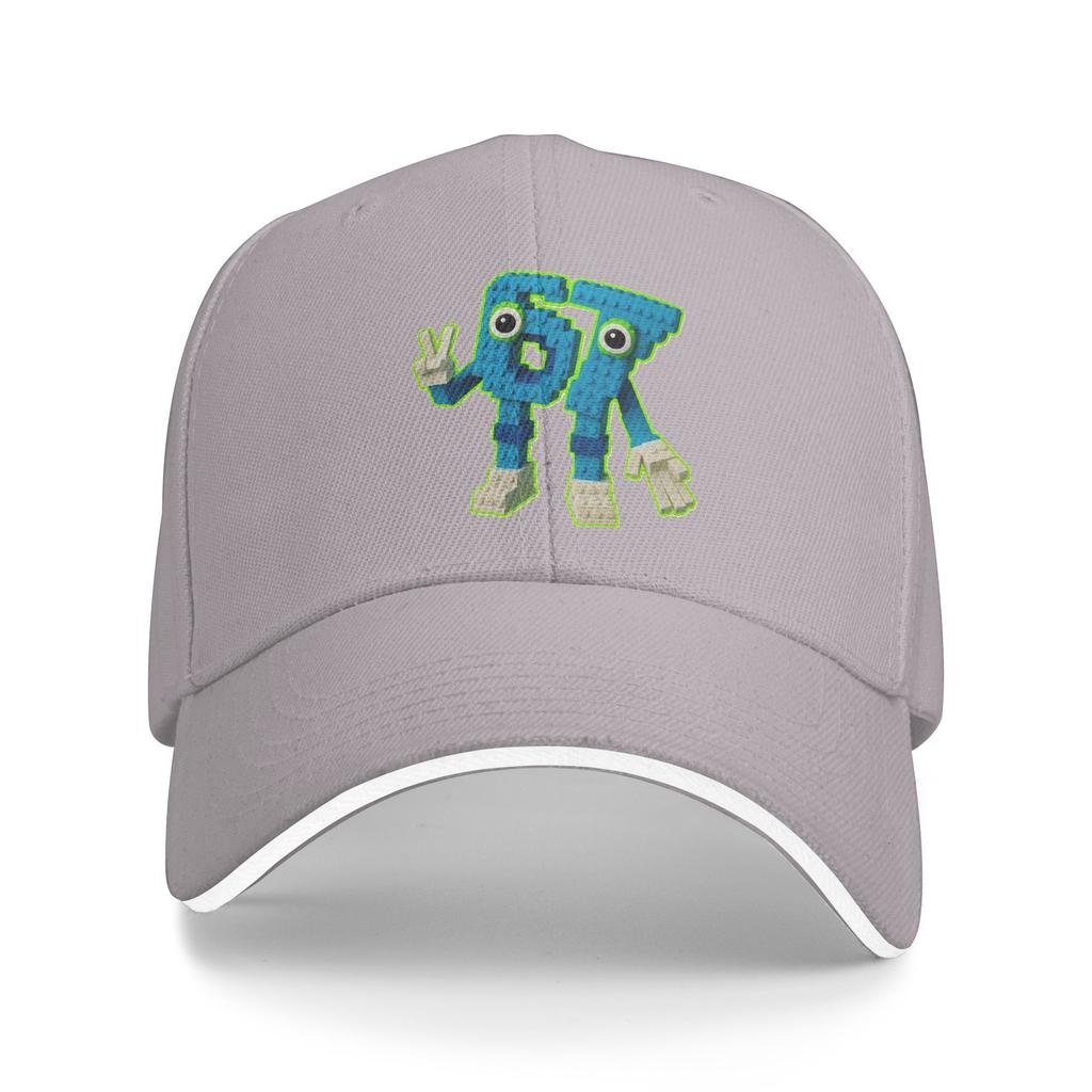 67 Meme Character Brainrot Casual Baseball Cap Summer Trucker Hat High Quality Outdoor Sports Hip Hop Hats Unisex Baseball Caps