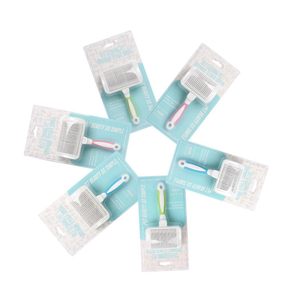 

Игольная расческа из нержавеющей стали, расческа для удаления волос, расческа для ухода за собаками, расческа для домашних животных, чистящие средства