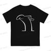 Casual Cotton Men's Printed Short Sleeves Comfortable Simple T-shirt Fashion T-Shirts Men’s