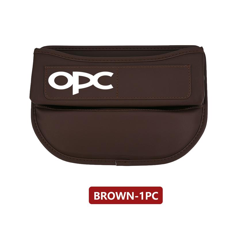 For Opel Car Seat Gap Box Leather Stowing Tidy Interior Accessories Corsa Mokka Astra Cascada Adam Insignia Meriva Vectra