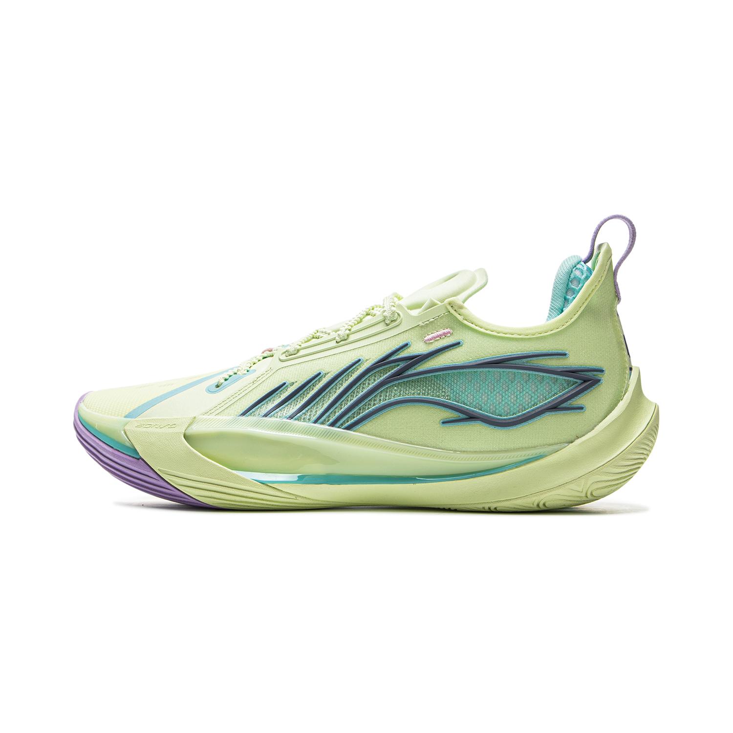 

LiNing Sonic 13 Амортизирующие Износостойкие Поддерживающие Низкие Баскетбольные Кроссовки Мужские Зеленые 43