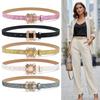 Vielseitiger Glitzer-Strass-Gürtel Bling Bling Schiebeschnallen-Gürtel Vintage-Taillenband Damen