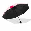 1pc Cowgirl Vibes Automatic Open/close Folding Umbrella, Compact Portable Travel Umbrella, Durable Construction Yy251230139